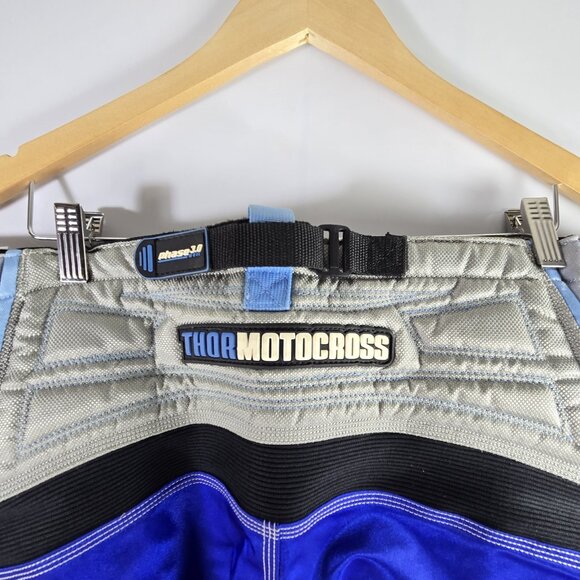 Thor MX Phase 3.0 Motocross Pants Mens 42 Blue Riding Gear - Picture 5 of 10